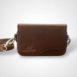 MegaGear Canon PowerShot G9 X Mark II, G9 X Leather Camera Hard Case with Strap